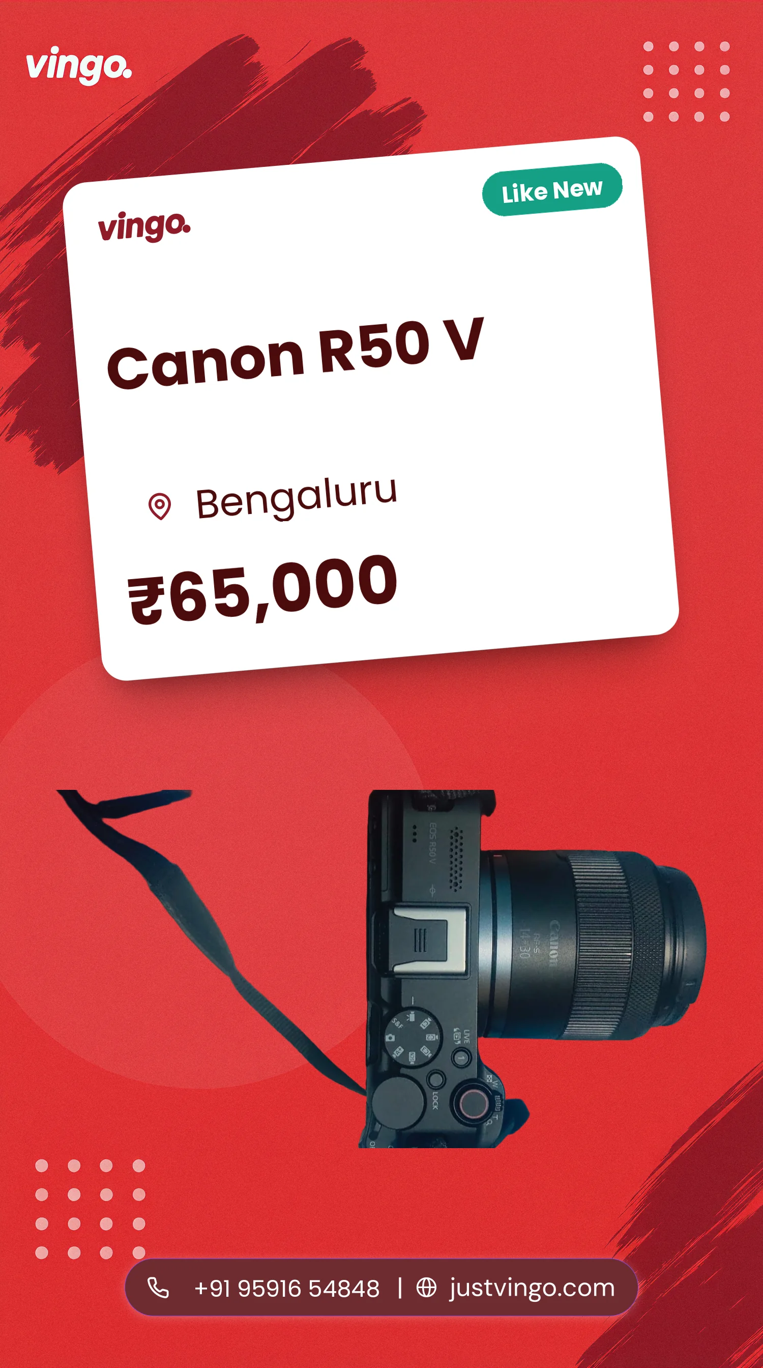 Canon R50 V