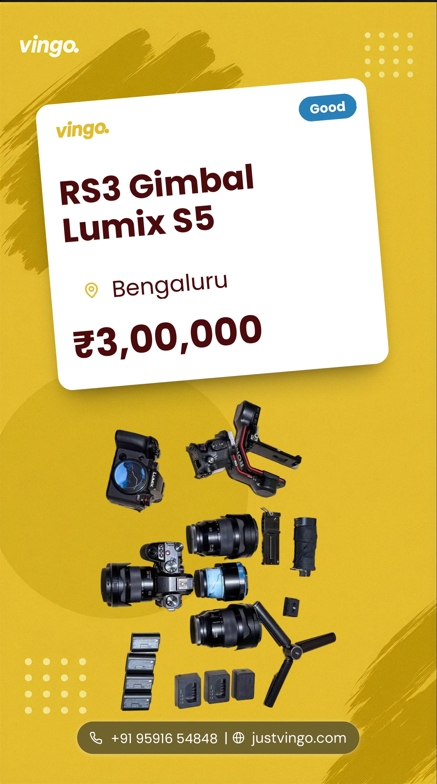 RS3 Gimbal Lumix S5
