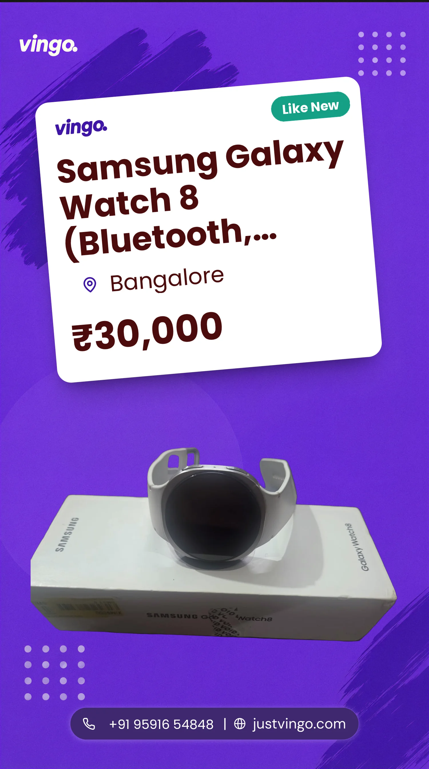 Samsung Galaxy Watch 8 (Bluetooth, 44mm)
