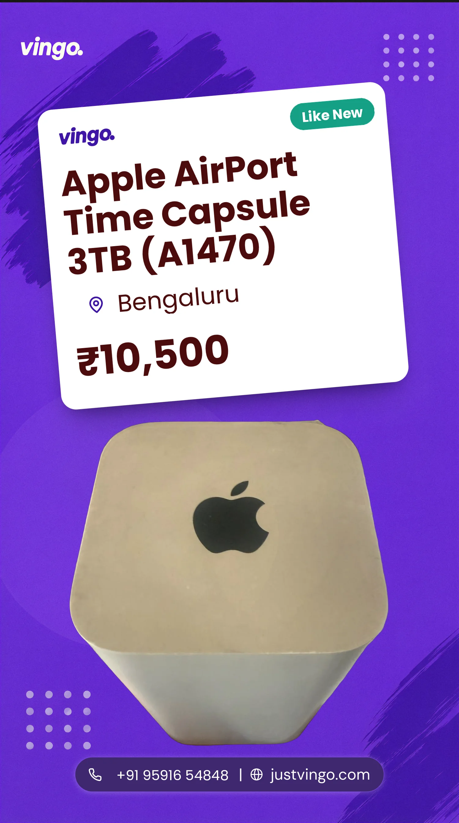 Apple AirPort Time Capsule 3TB (A1470)
