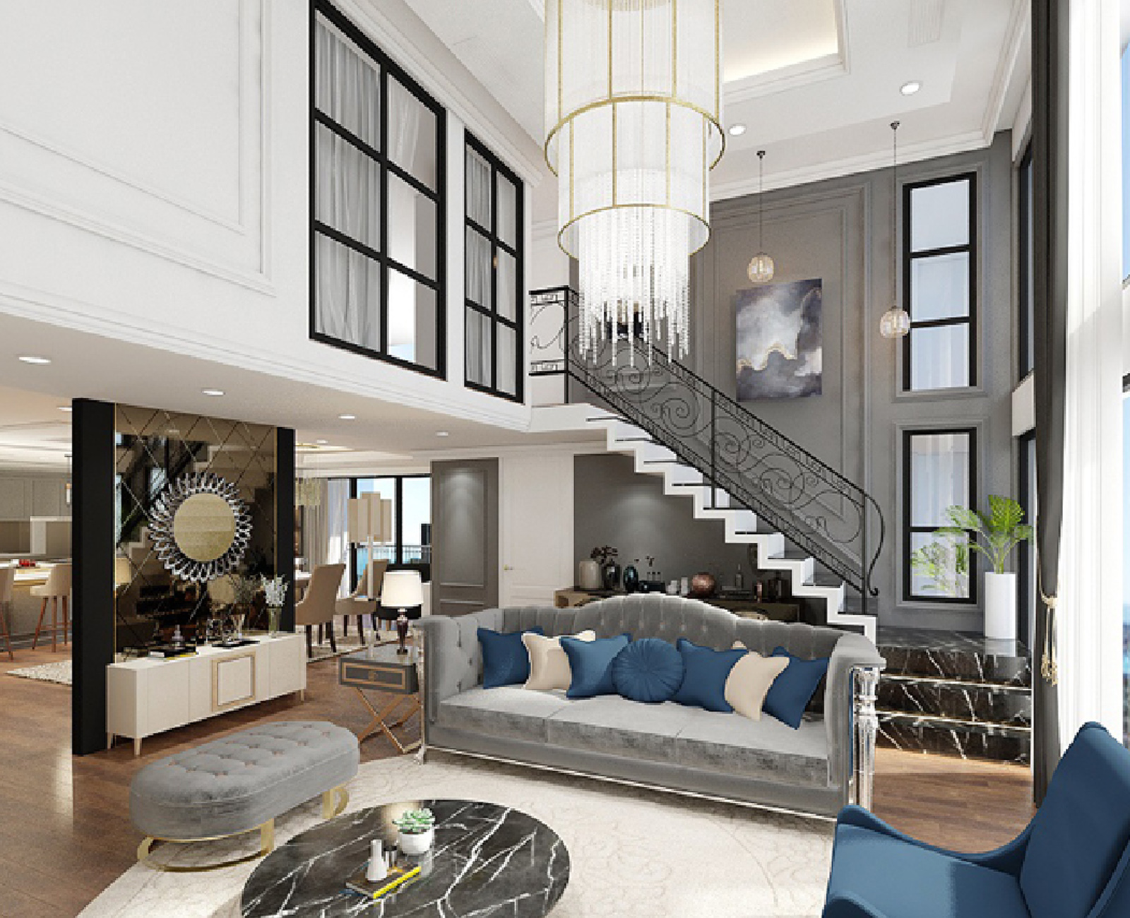3 Lý Do Căn Hộ Duplex Chinh Phục Giới Thượng Lưu 1 Thiết kế độc đáo của căn hộ duplex