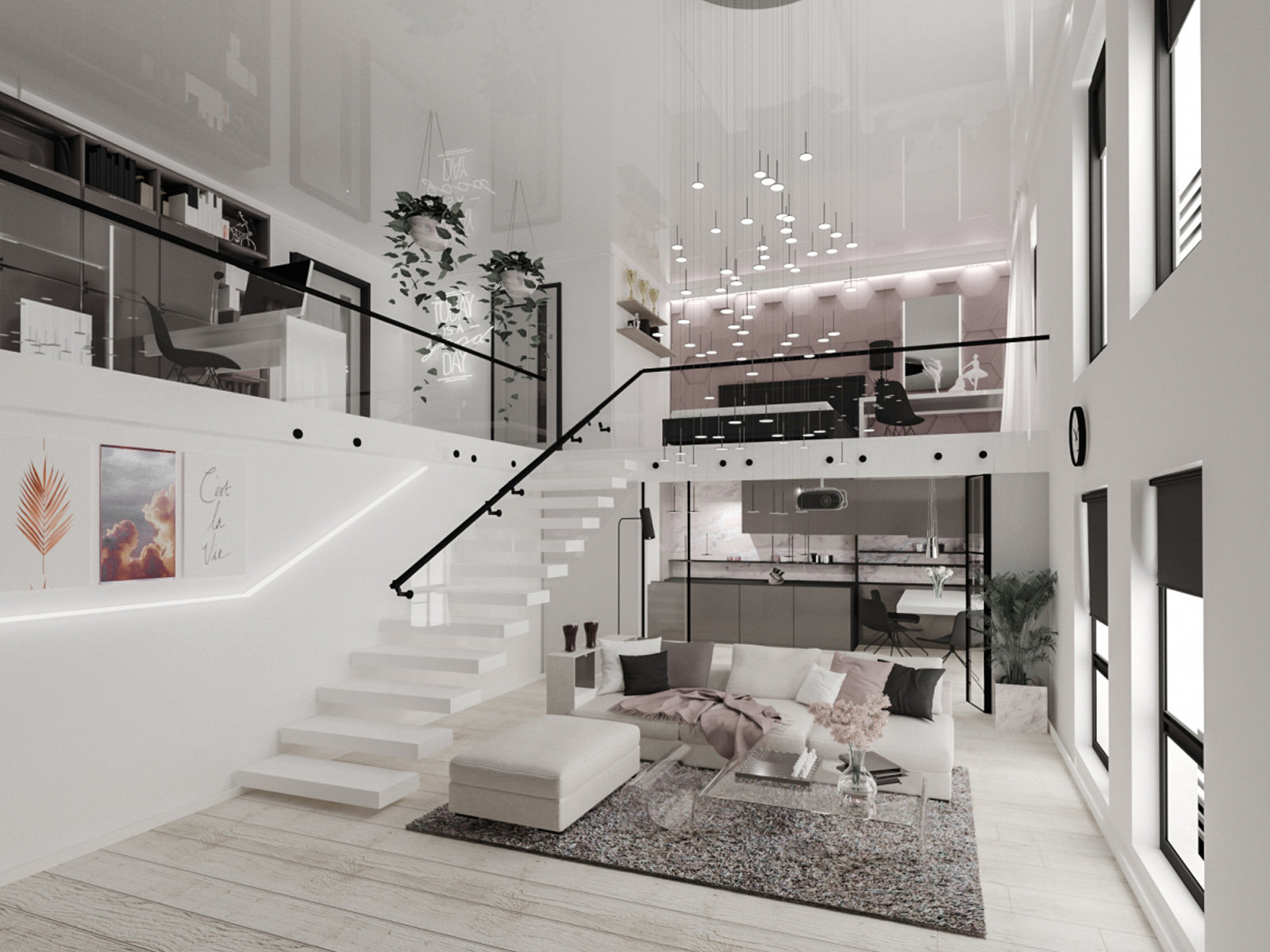 3 Lý Do Căn Hộ Duplex Chinh Phục Giới Thượng Lưu 3 Không gian sống tại căn hộ duplex