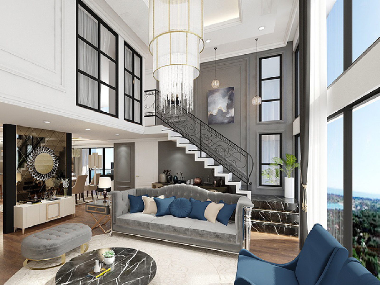 Căn Hộ Duplex Là Gì? Tìm Hiểu Các Xu Hướng Thiết Kế Căn Hộ Duplex 1 Căn hộ duplex là gì - căn hộ duplex sở hữu thiết kế xứng tầm đẳng cấp
