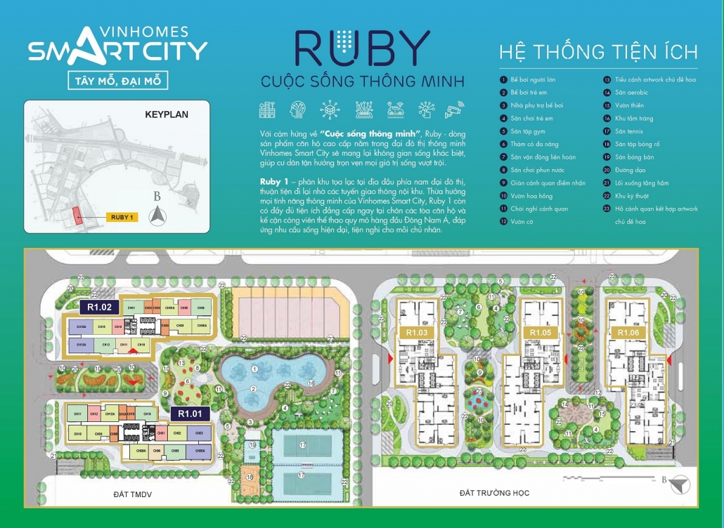 hinh anh co gi trong thanh pho quoc te Vinhomes Smart City so 16