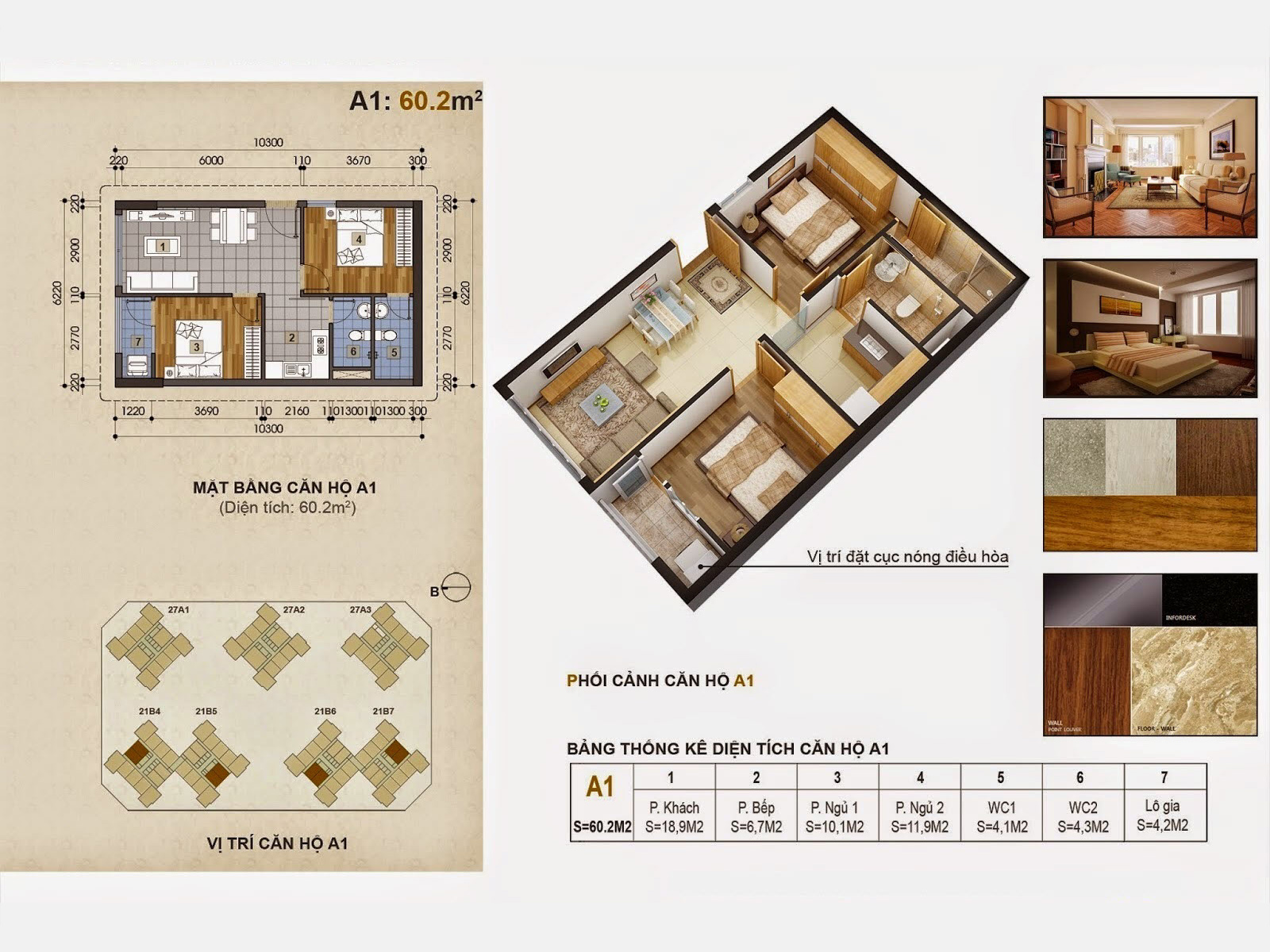 hinh anh huong dan thiet ke can ho 2 phong ngu 70m2 so 1
