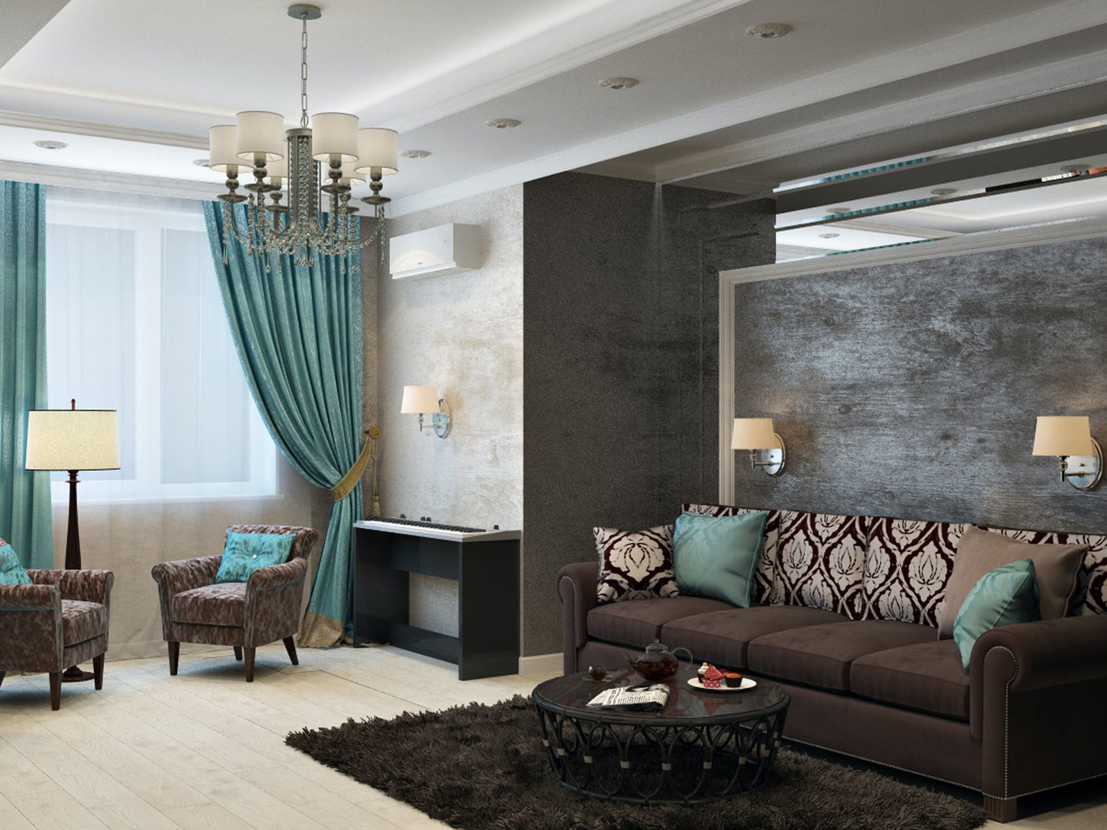 hinh anh thiet ke can ho 2 phong ngu 70m2 so 8