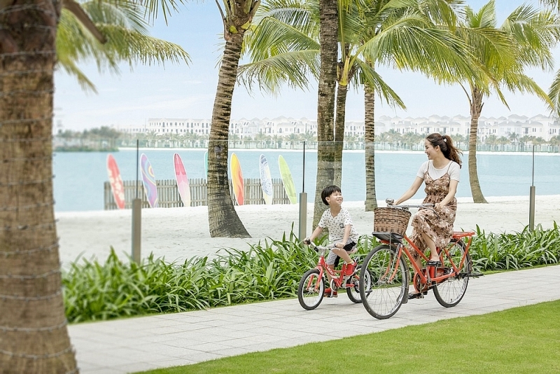 Đô thị nghỉ dưỡng như Vinhomes Ocean Park là nơi mọi người tìm thấy năng lượng sống, gắn kết gia đình.