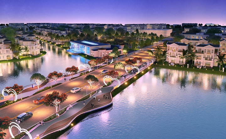 cây cầu tình yêu vinhomes marina