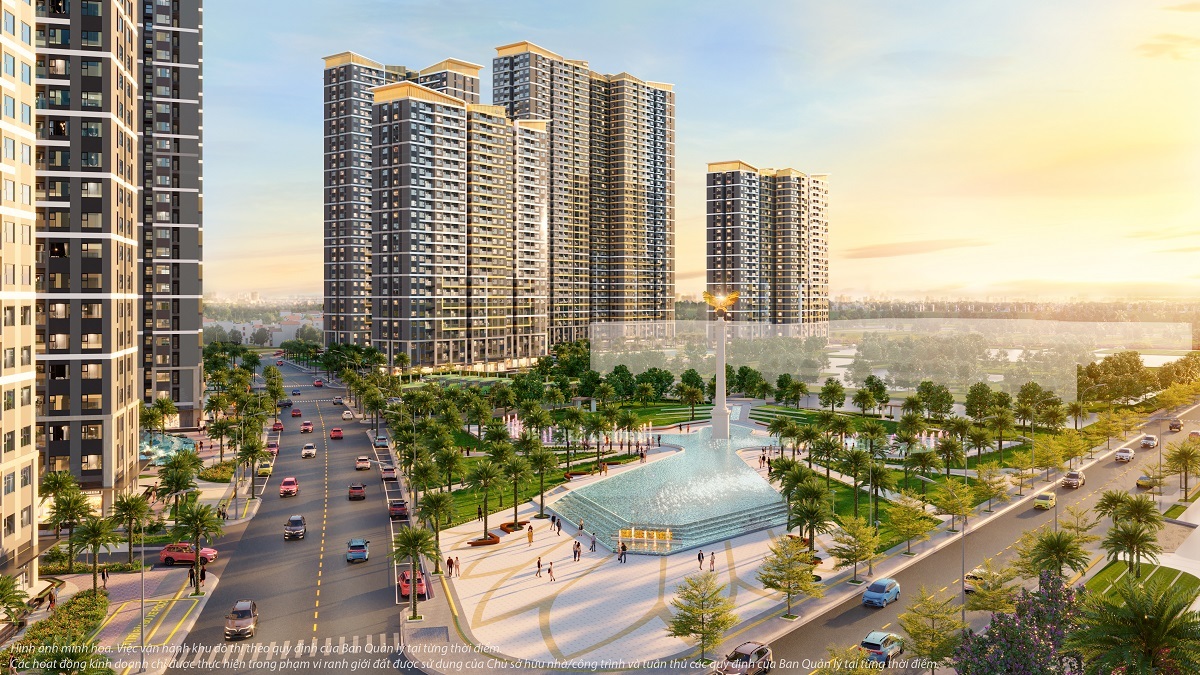 Quảng trường Golden Eagle, biểu tượng của The Beverly Solari