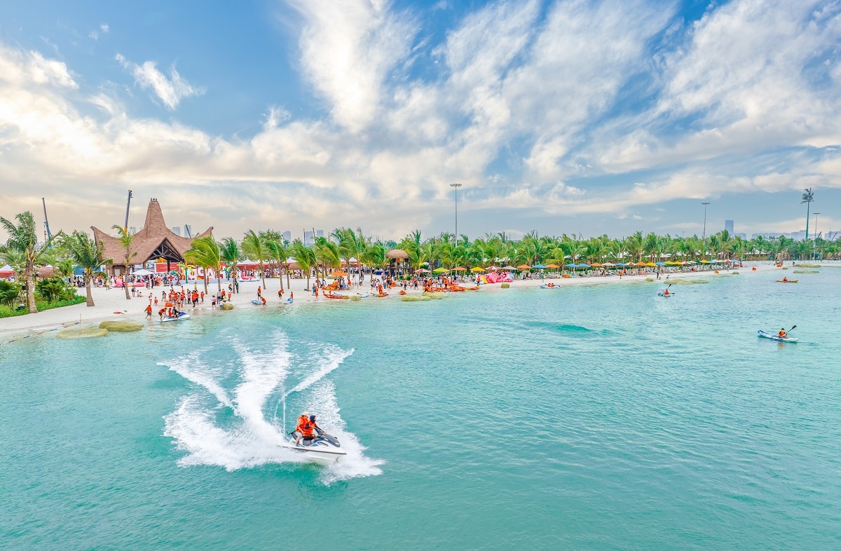 Tổ hợp Paradise Bay có quy mô xứng tầm thế giới.