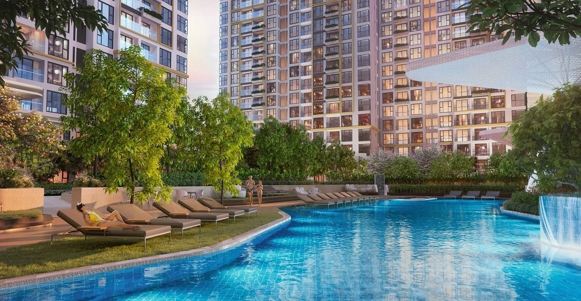 Lumière Boulevard hứa hẹn là chốn về lý tưởng cho cả gia đình. Ảnh phối cảnh.