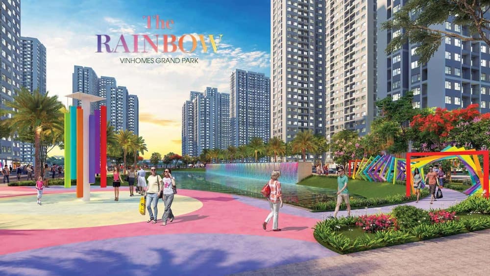 hinh anh tong quan phan khu The Rainbow Vinhomes Grand Park so 6