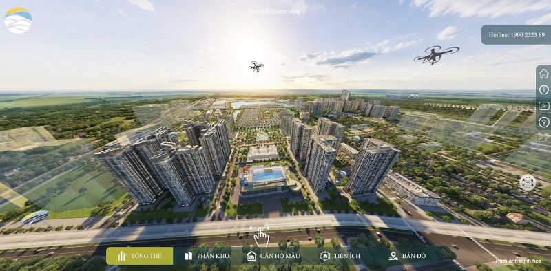 Quảng trường rộng lớn thường xuyên diễn ra các hoạt động vui chơi – giải trí sôi động
