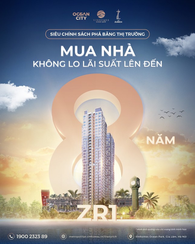 Siêu chính sách mua nha không lo lãi lên tới 8 năm