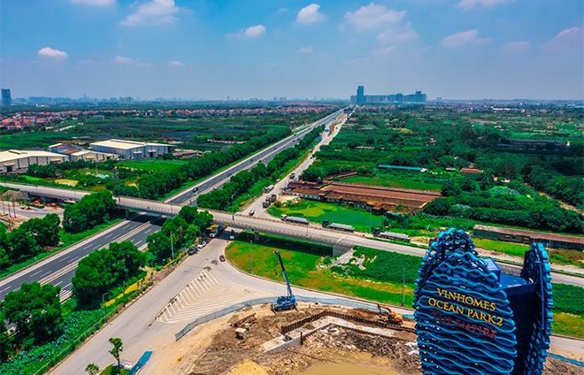 Bất động sản thấp tầng ở Vinhomes Ocean Park 2 – The Empire có nhiều tiềm năng tăng giá vượt trội nhờ hạ tầng giao thông hoàn thiện