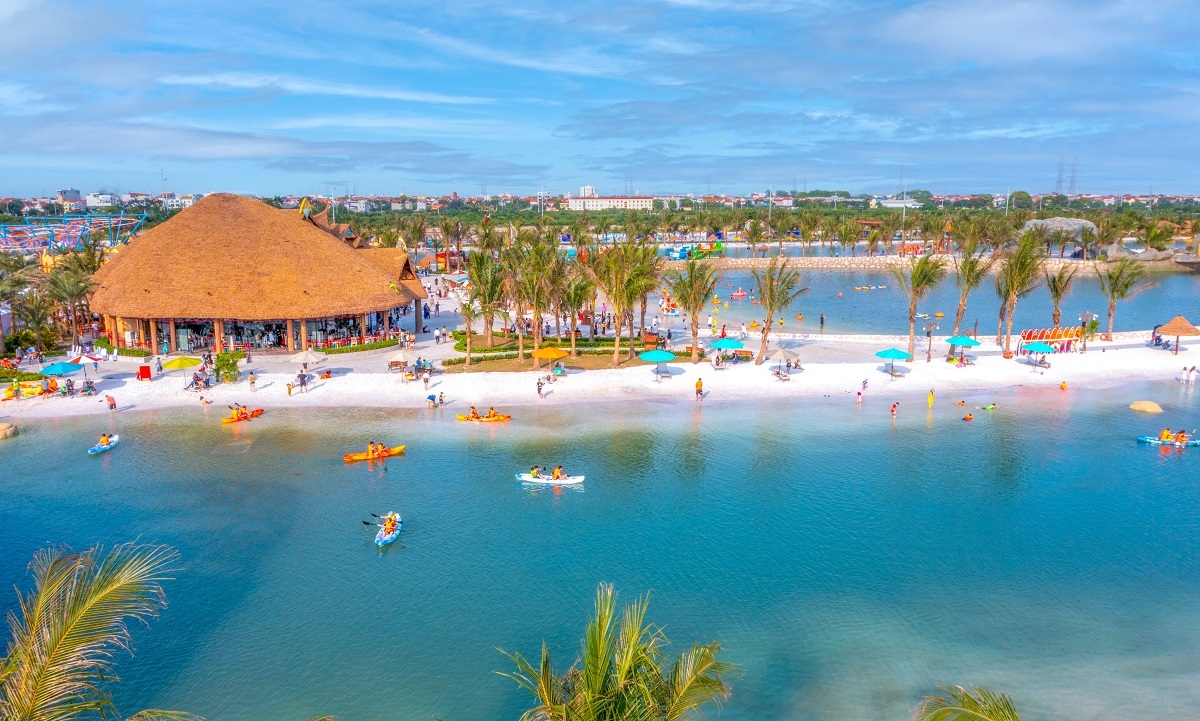 Sống nghỉ dưỡng giữa hệ sinh thái biển tại phía Đông Hà Nội đang là giấc mơ của nhiều người.
