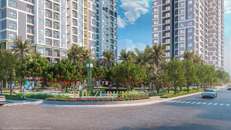 Sống tại “Thụy Sĩ thu nhỏ” trong lòng đại đô thị Vinhomes Ocean Park. Ảnh phối cảnh dự án