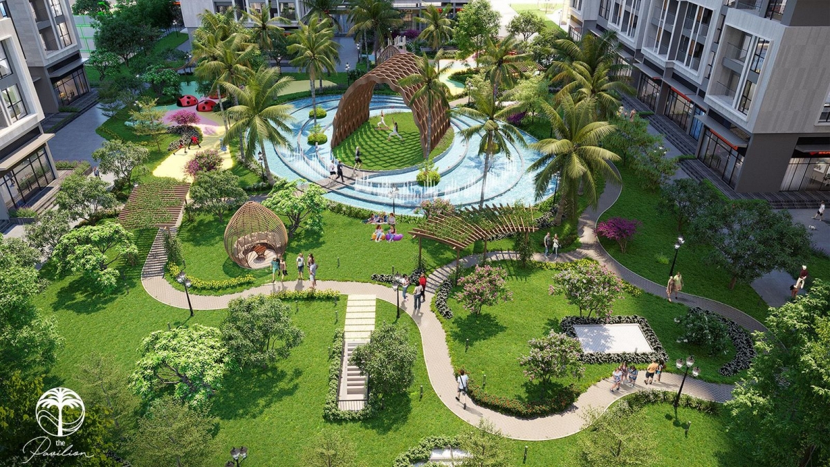 Vườn thực vật Botanic mang lại không gian xanh mát cho cư dân (Hình ảnh minh hoạ)