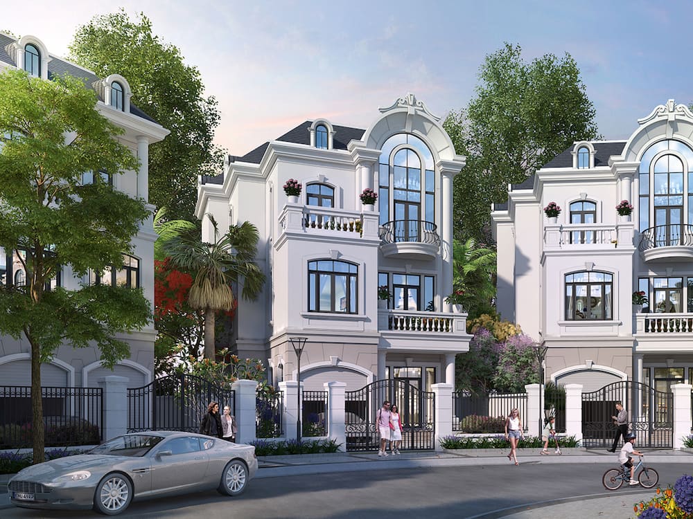 Biệt thự đơn lập kiến trúc xa hoa bậc nhất phân khu Mẫu Đơn