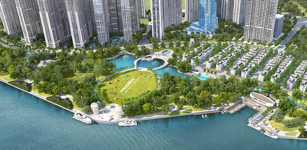 Các căn hộ Vinhomes Central Park 1 phòng ngủ thừa hưởng không gian xanh của toàn đại đô thị