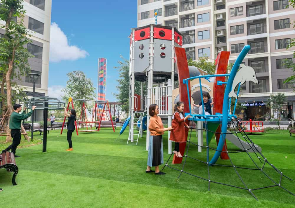 Chuỗi công viên đa dạng xuyên suốt sơ đồ Vinhomes Ocean Park