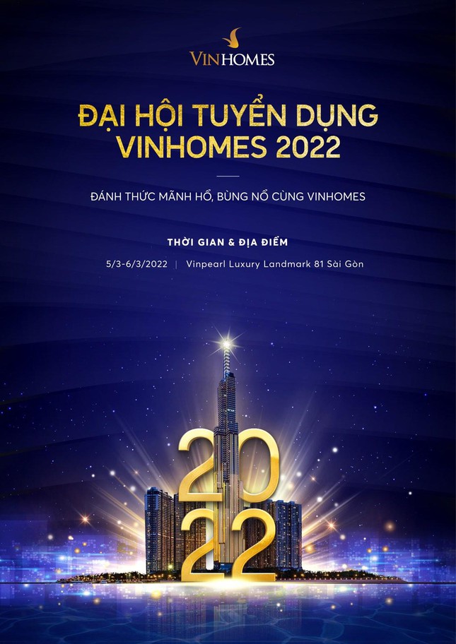 dai hoi tuyen dung vinhomes 2022