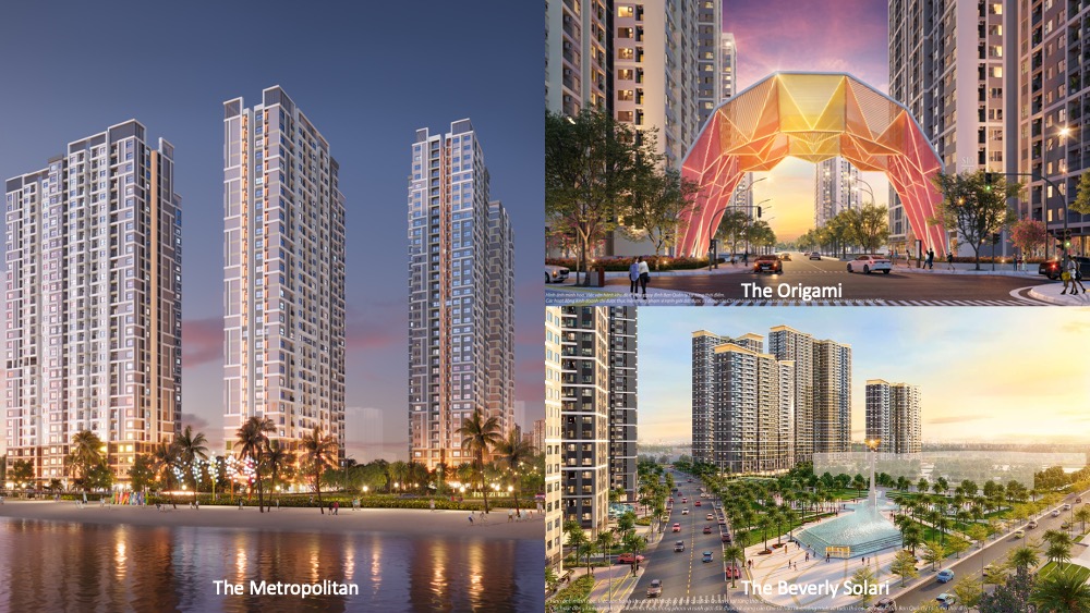 Hợp tác chiến lược giữa Mitsubishi Corporation và Vinhomes bắt đầu từ năm 2019, với tổng vốn đầu tư cho tới thời điểm hiện tại là gần 1,3 tỷ USD với 3 dự án nổi bật The Origami, The Beverly Solary, The Metropolitan.