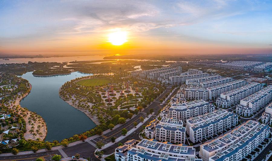 Lumière Boulevard nằm tại trái tim Đại đô thị Vinhomes Grand Park.