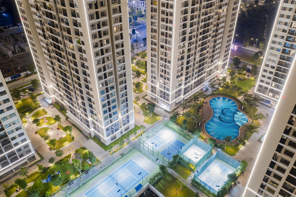 Hệ thống tiện ích nội khu đẳng cấp thuộc phân khu Sapphire 2 Vinhomes Ocean Park