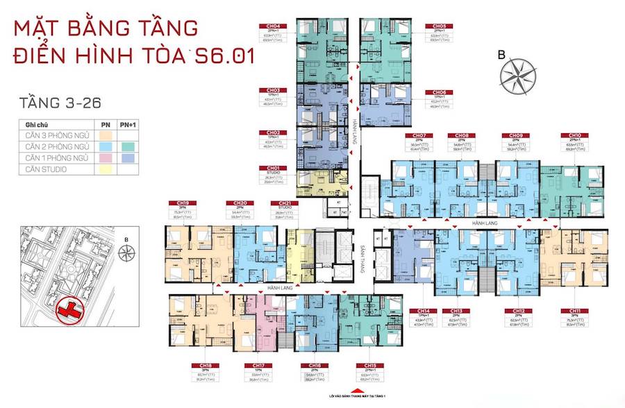 hinh anh Toa S6.01 Vinhomes Grand Park | Mat bang thiet ke moi nhat so 2