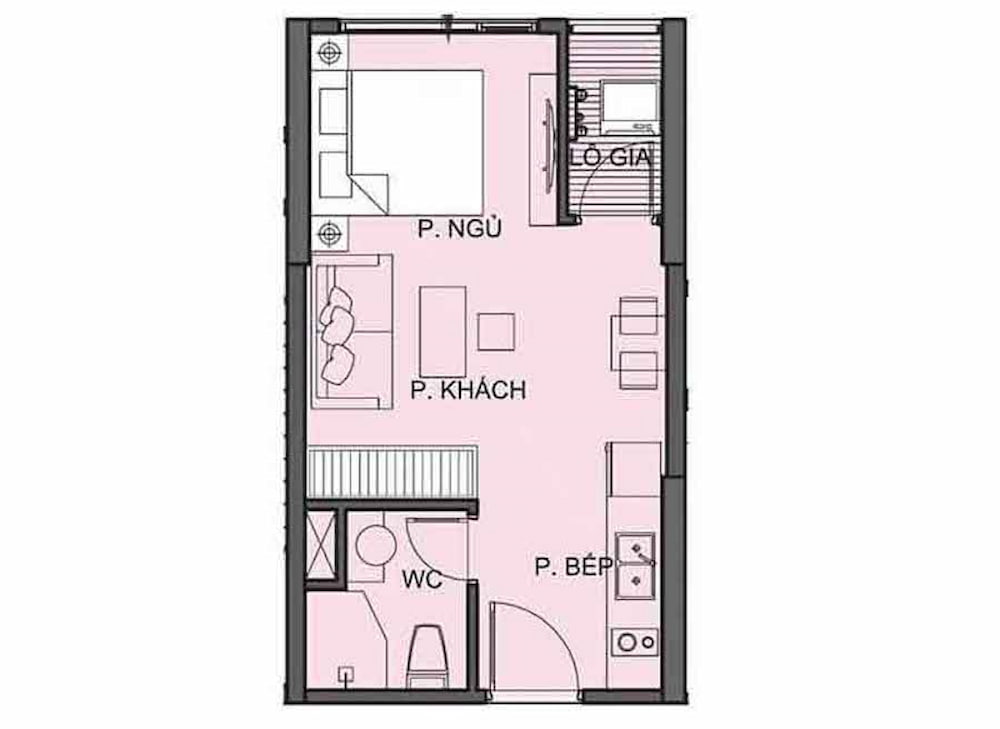 Hình ảnh căn hộ tòa S7.01 Vinhomes Grand Park - căn studio