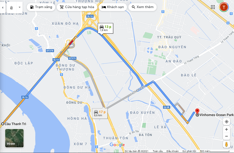 hinh anh nut giao co linh vanh dai 3 huong dan di vinhomes ocean park 04