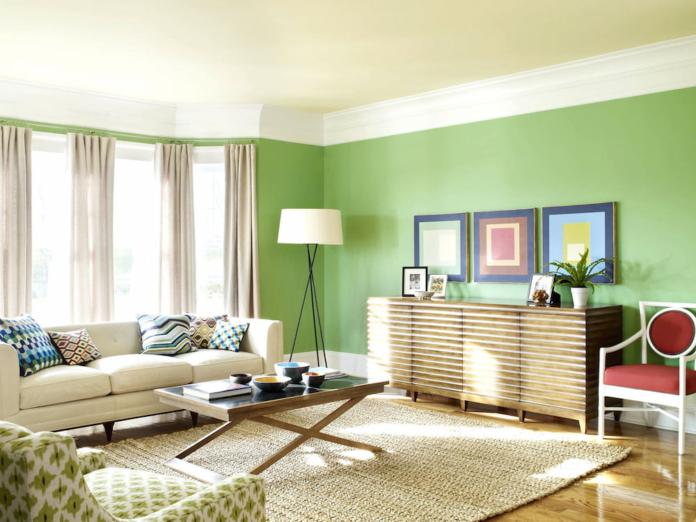 Kết hợp màu sắc hài hòa, cân bằng giữa yếu tố phong thủy và sở thích của gia chủ là điều quan trọng trong thiết kế nội thất chung cư