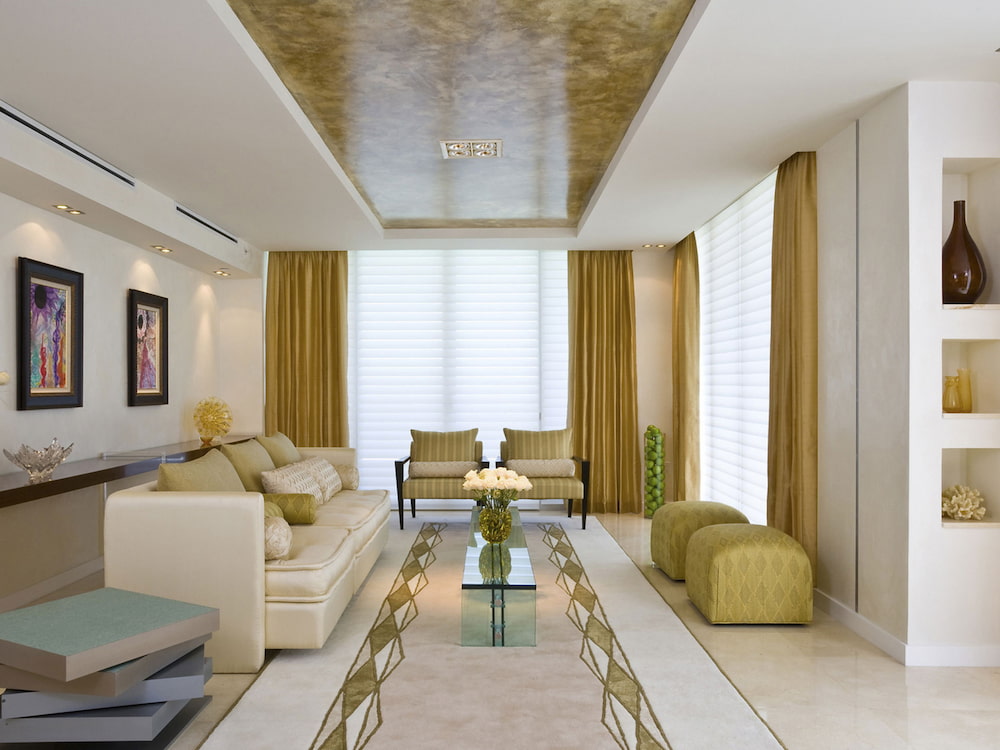 Mệnh Thủy hợp màu gì - nội thất màu ánh kim