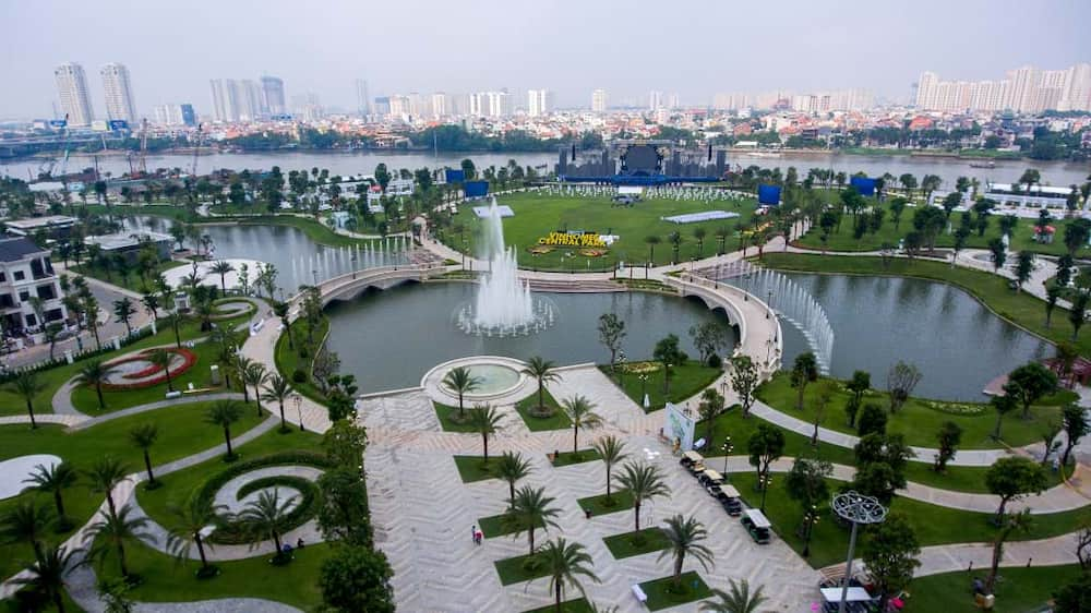 Park 3 Vinhomes Central Park sở hữu công viên xanh giữa lòng đô thị