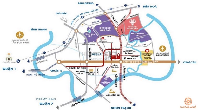 LUMIÈRE Boulevard hưởng lợi trọn vẹn từ hạ tầng giao thông TP. Thủ Đức