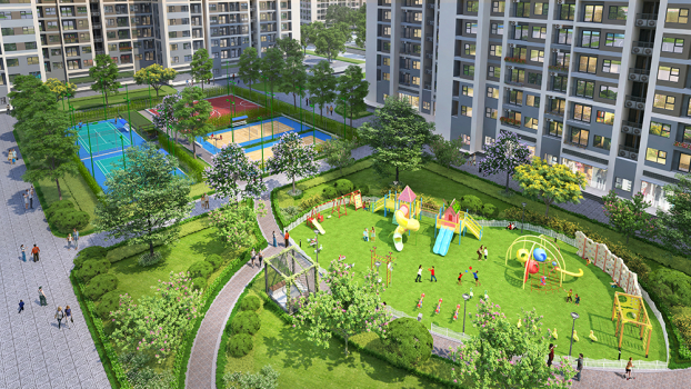 Hệ thống tiện ích hoàn thiện tại Sapphire 2 - Vinhomes Ocean Park