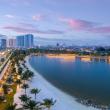 hinh anh bai bien giua long thanh pho tai Vinhomes Smart City