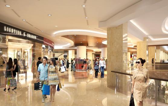 High-end shopping mall