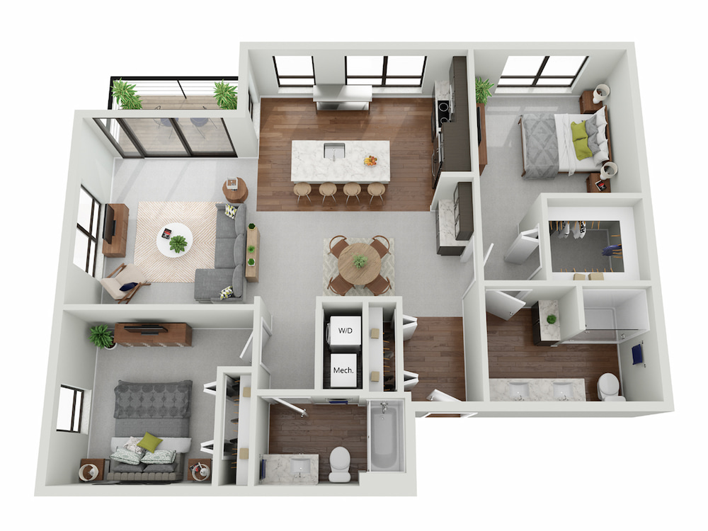 Thiết kế nội thất căn hộ là gì?