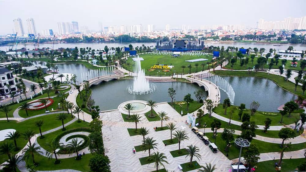 Toàn cảnh công viên Landmark 81