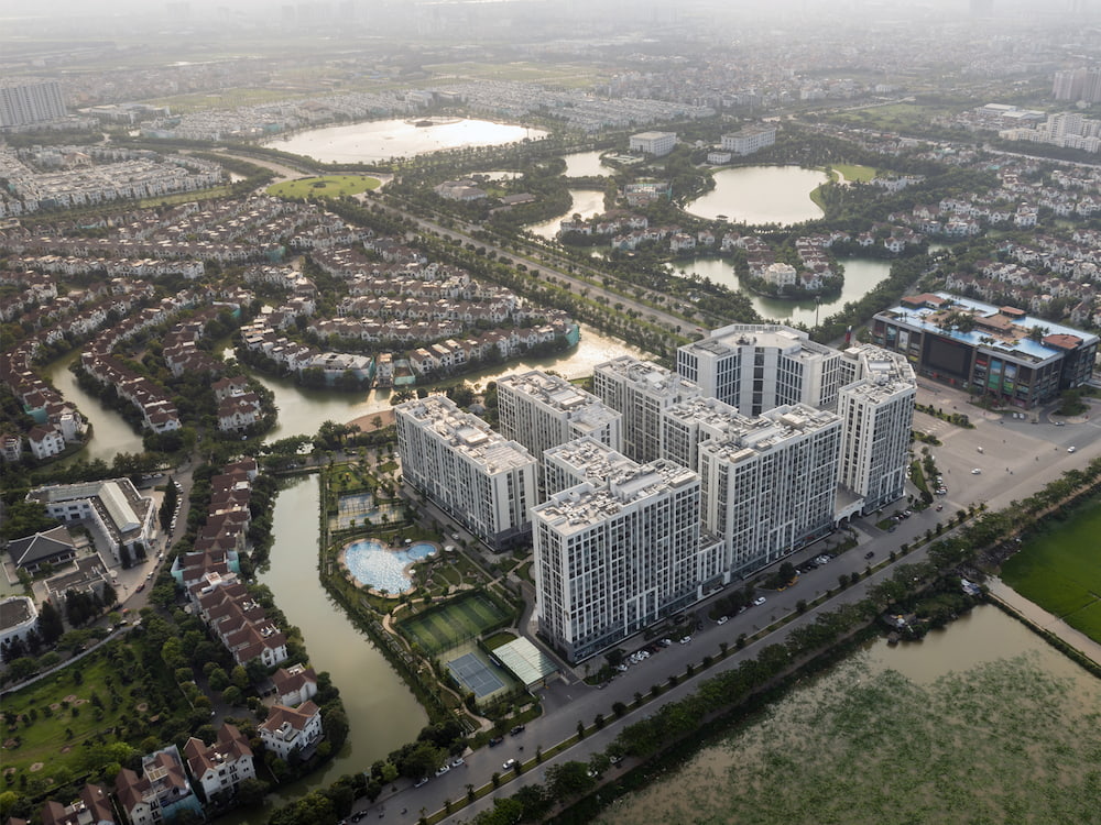 Vinhomes Riverside giai đoạn 3 - Vinhomes Symphony sở hữu 6 tòa căn hộ cao cấp