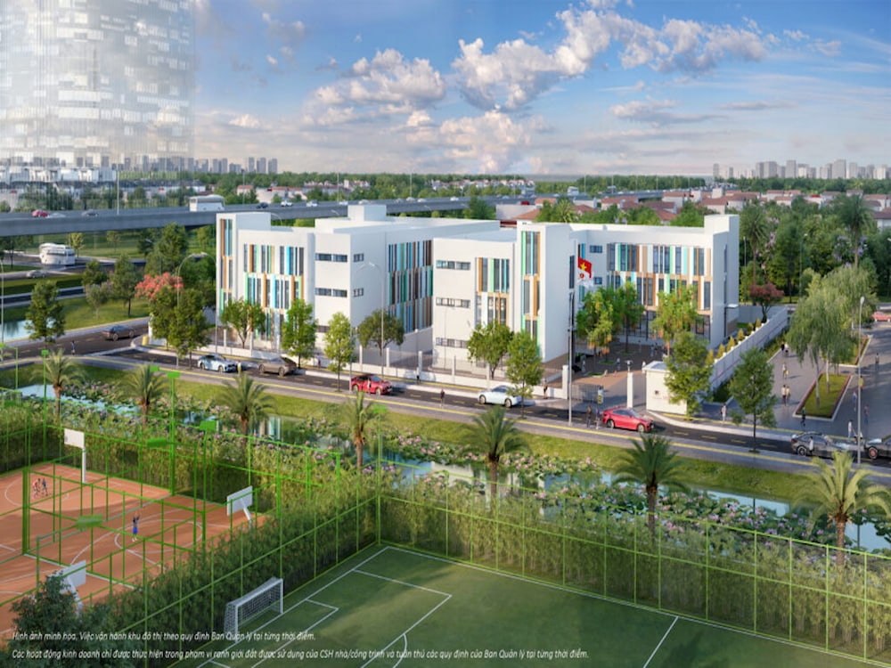 Vinschool Grand Park được đầu tư về mọi mặt