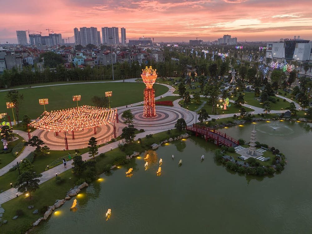 Zen Park lan toả chất tĩnh khắp hệ sinh thái tiện ích Vinhomes Smart City