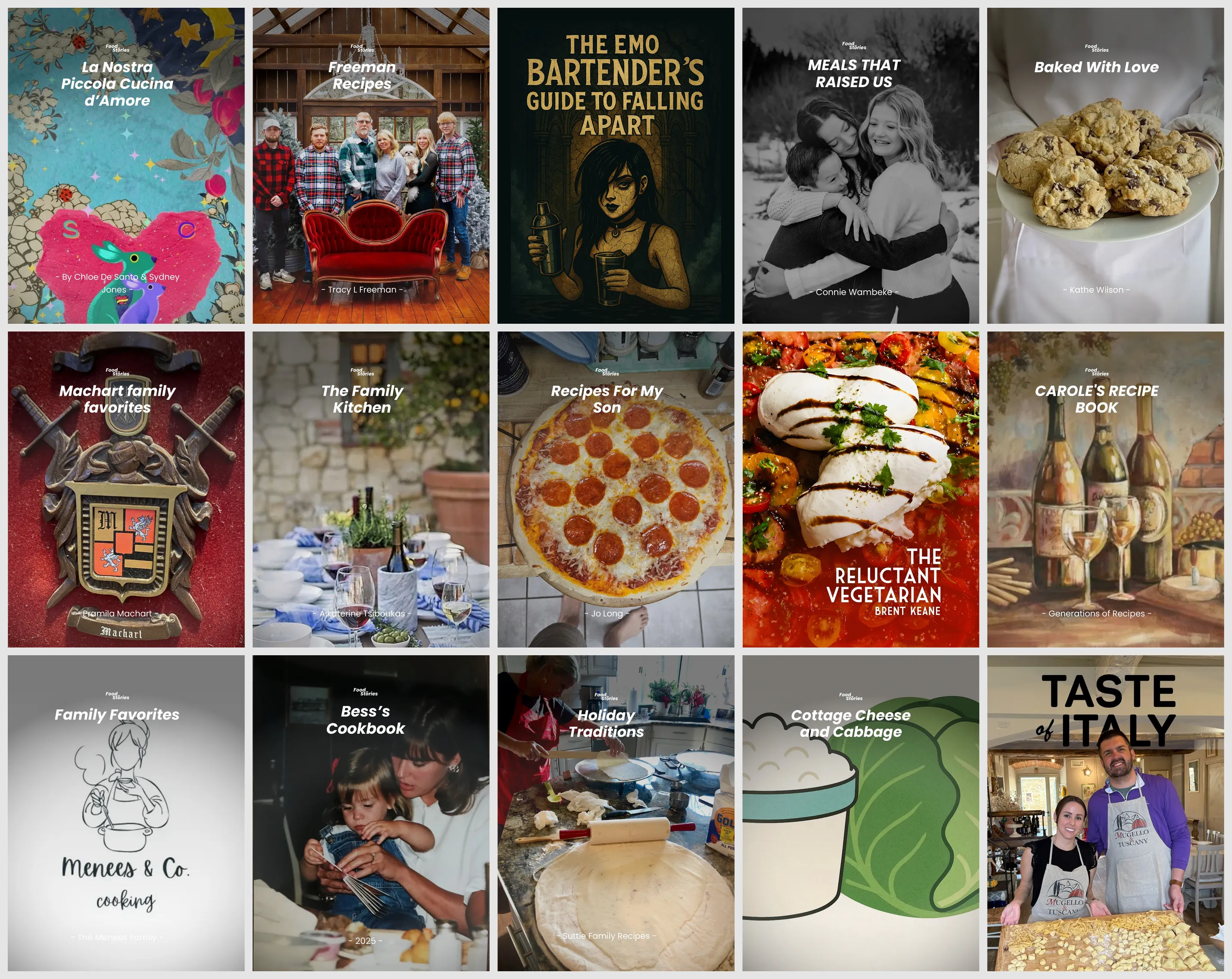 Explore Personal Cookbook Covers Shared by Home Cooks to Inspire Others