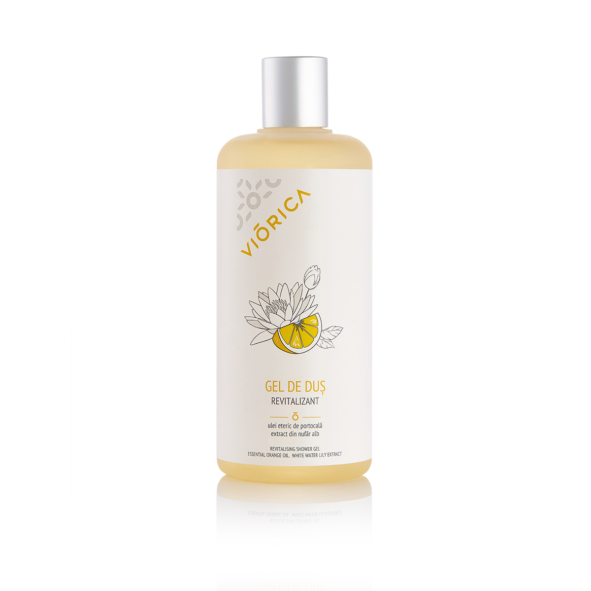 Gel de dus revitalizant, viorica, 400 ml
