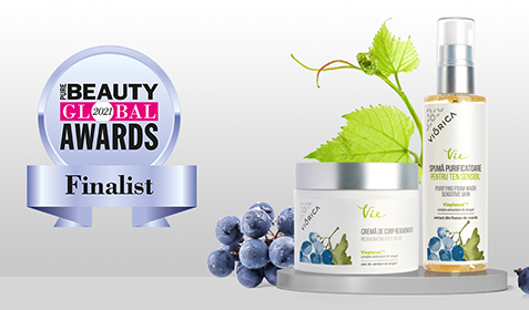 Viorica products have made the final of the prestigious Pure Beauty Global Awards