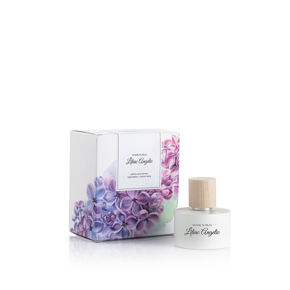 Parfum „Elixir Floral Liliac Angelic”, Pentru Femei, 60 ml