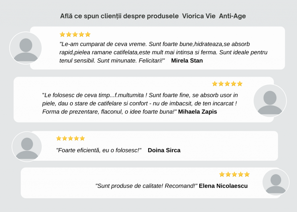 Reviews Viorica Vie Anti Age