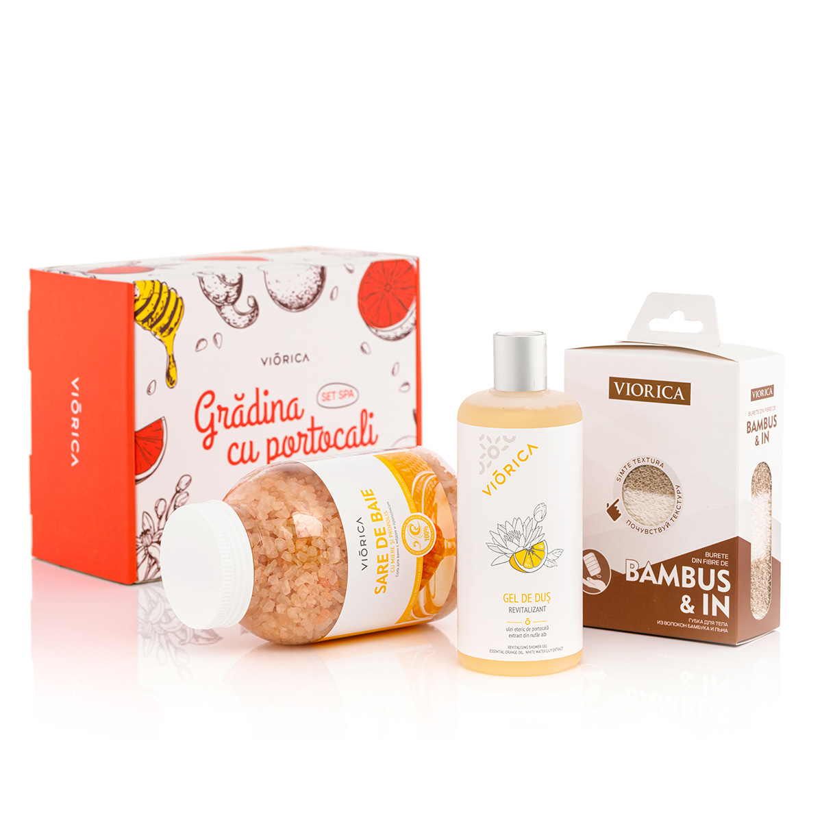 Set spa „grădina cu portocali”